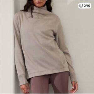 Athleta Taupe Sweatshirt